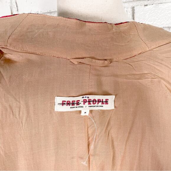 Free People Light Is Coming Visit Kimono Sequin Embellished Duster Jacket M - Picture 15 of 16